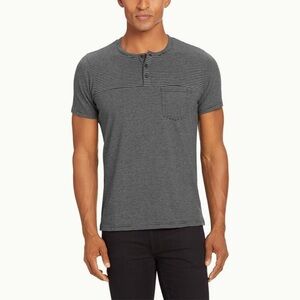Nau Echo Henley 100%US Made Organic Cotton Shirt M